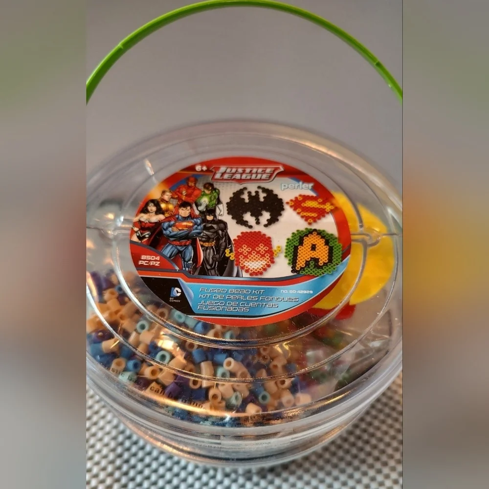 Justice League Perler Bead Kit NWT